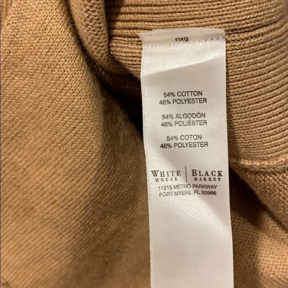 WHBM Poncho Cape Cardigan Sweater EUC - Picture 13 of 16